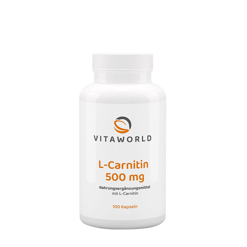 Vitaworld L-karnitin 500 mg (100 tobolek) – Viking Supplements