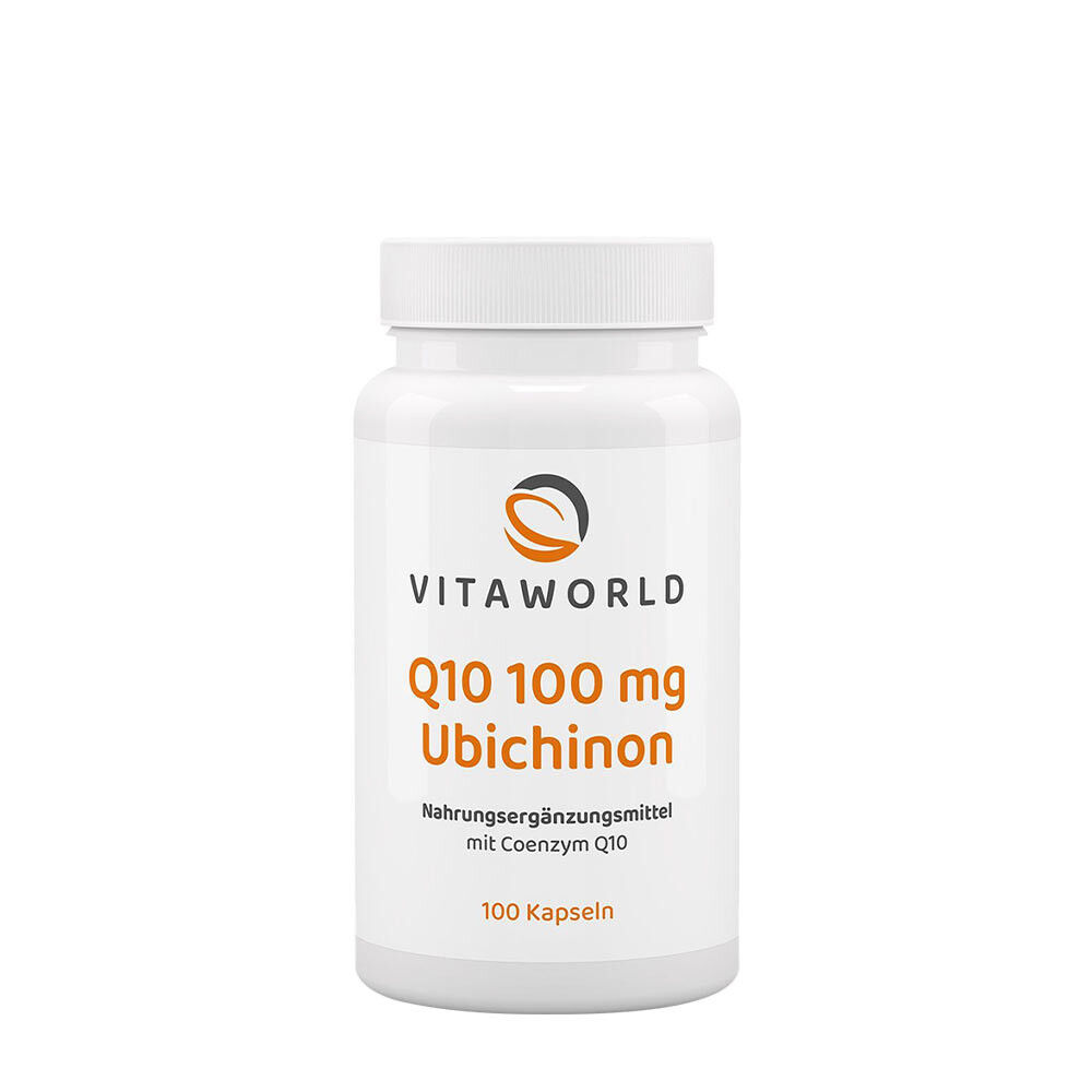 Vitaworld Q10 100 mg ubichinon (100 tobolek) – Viking Supplements