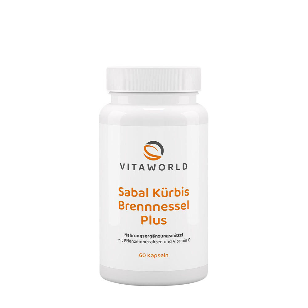 Vitaworld Sabal Pumpkin Nettle Plus (60 kapslí) – Viking Supplements
