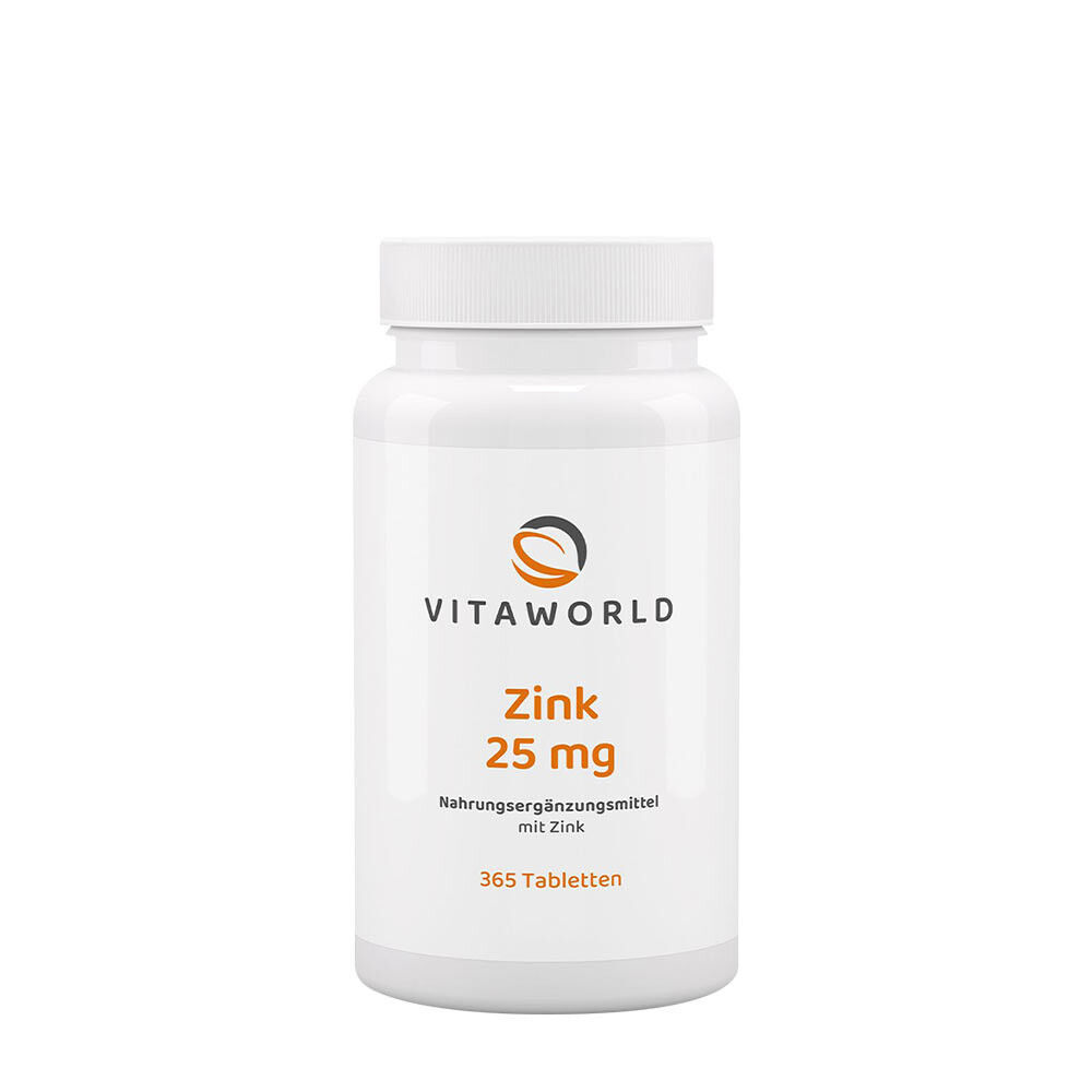 Vitaworld Zinek 25 mg (365 tablet) – Viking Supplements