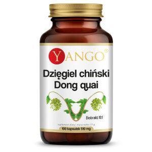 YANGO Angelica sinensis – Dong Quai (100 kapslí) – Viking Supplements