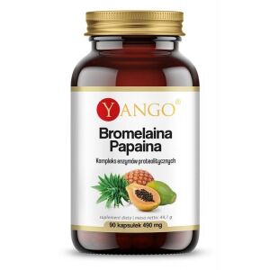 YANGO Bromelain + Papain (90 kapslí) – Viking Supplements