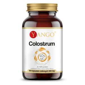 YANGO Kolostrum – imunoglobuliny 40% (90 kapslí) – Viking Supplements