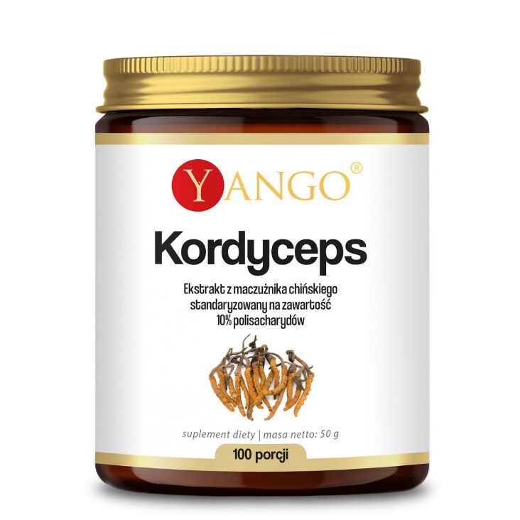 YANGO Extrakt z cordycepsu – polysacharidy 10% (50 g) – Viking Supplements