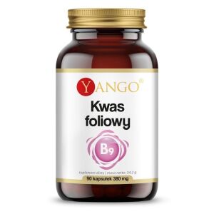 YANGO Kyselina listová – vitamín B9 (90 kapslí) – Viking Supplements