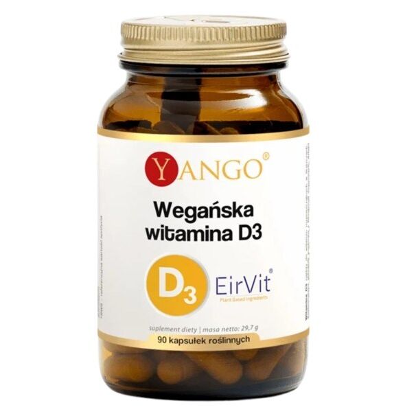 YANGO Veganský vitamín D3 (90 kapslí) – Viking Supplements